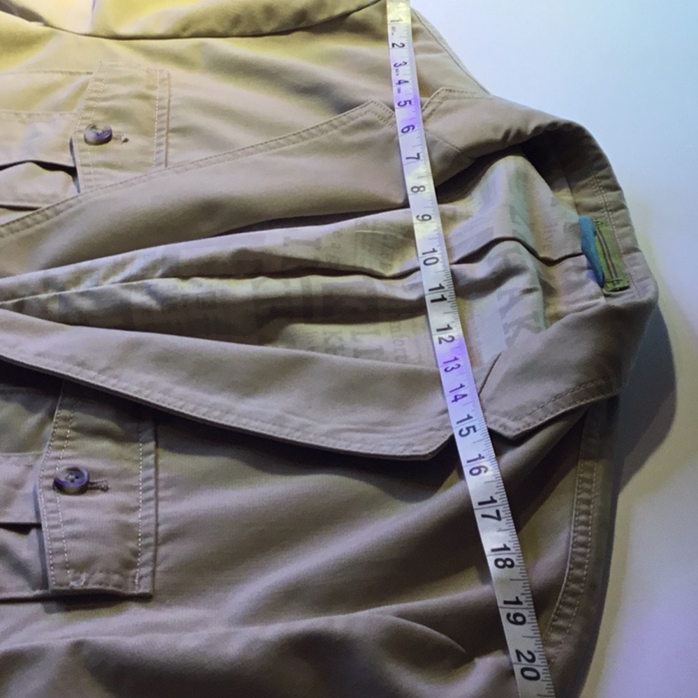 Life Khaki Safari Blazer Mens XL Multi Pocket - Picture 13 of 16